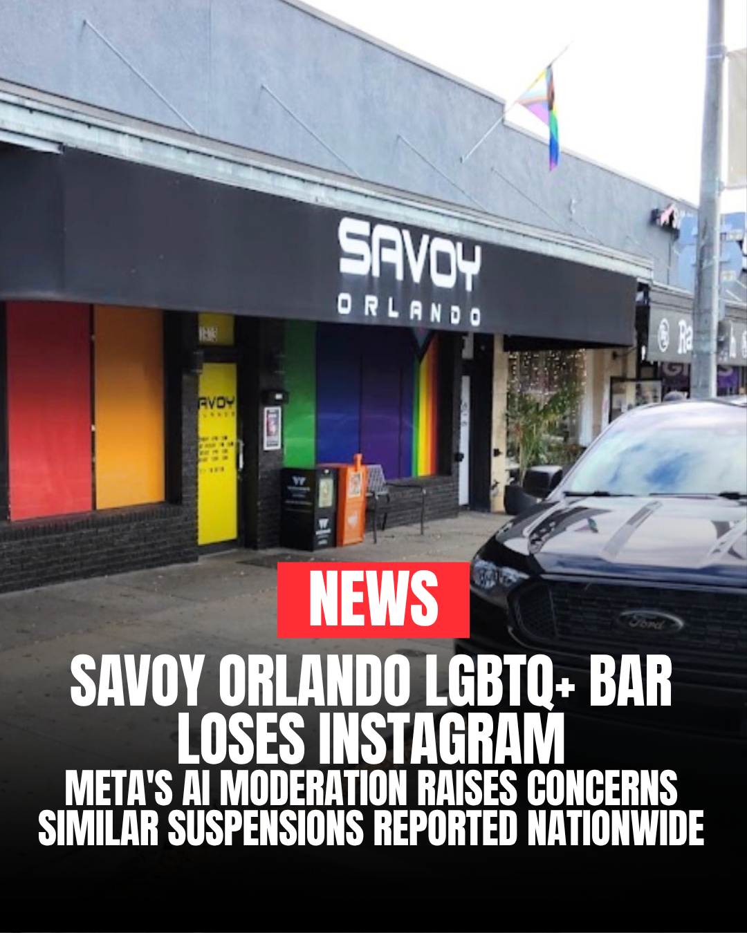 Meta Is Disabling LGBTQ+ Business Accounts. Savoy Orlando Is the Latest.