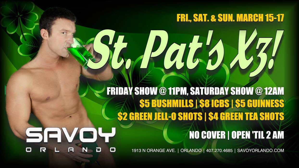 St. Patrick's Day Party at Savoy Orlando